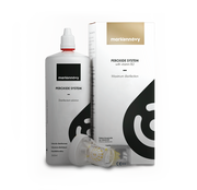mark'ennovy Peroxide System, Flasche 360 ml mit Verpackung und Linsenbehälter